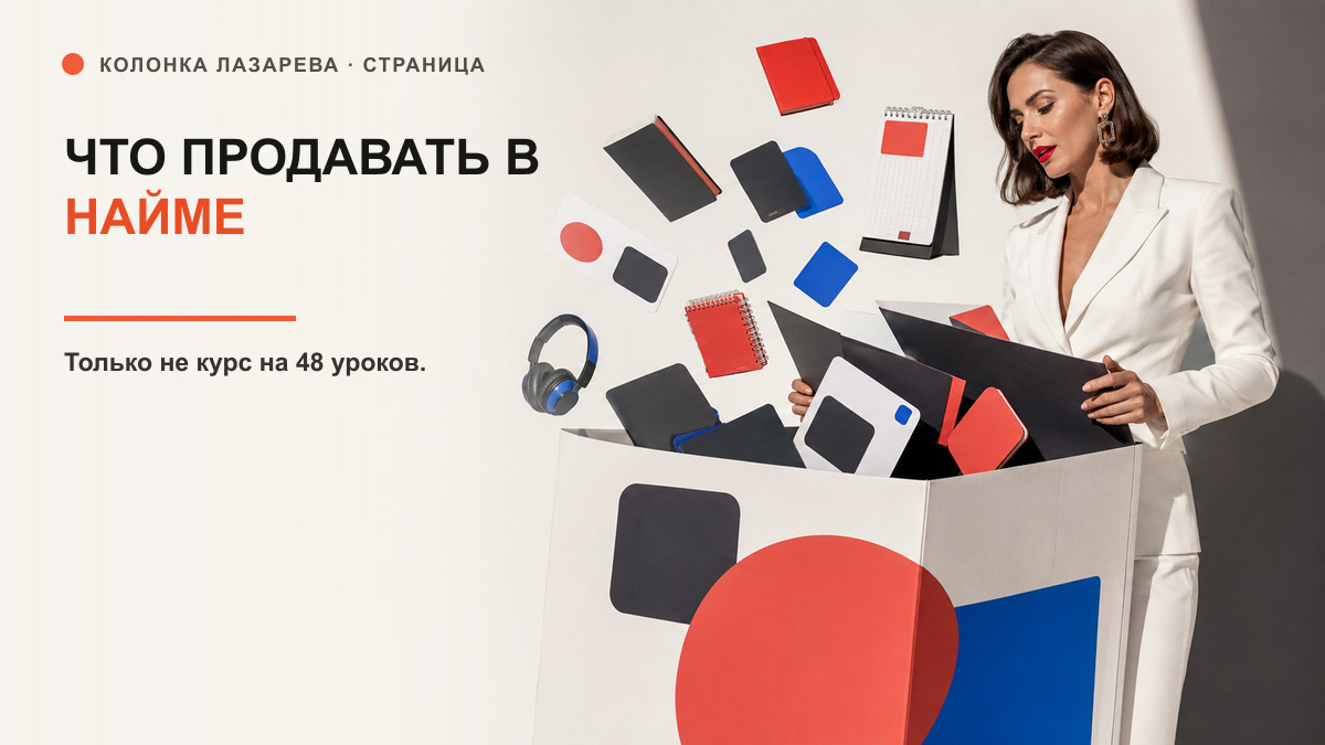 Обложка статьи «Что продавать человеку в найме: не курс на 48 уроков, успокойтесь»