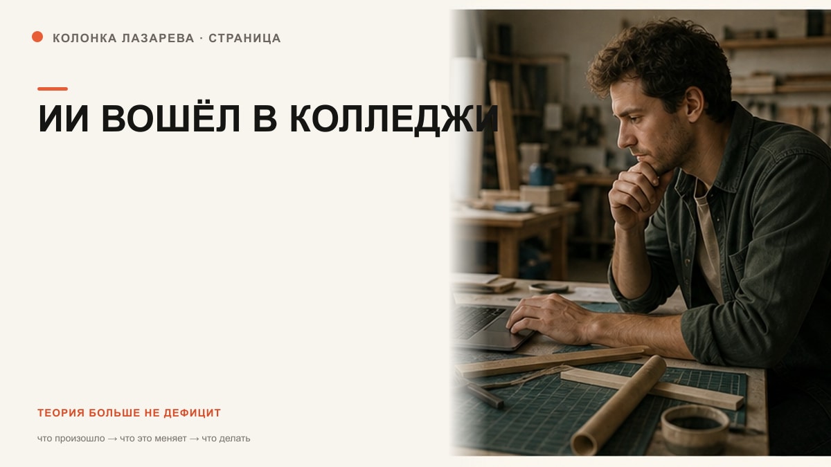 Студенты колледжа работают с промышленным оборудованием и искусственным интеллектом