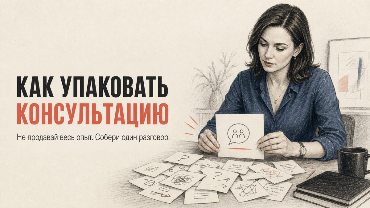 Опытная специалистка превращает разрозненные советы в понятную консультацию