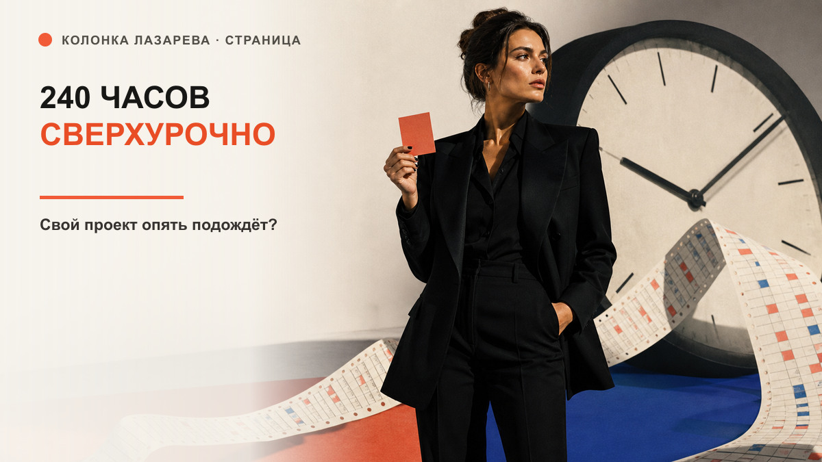 Обложка статьи «Сверхурочных теперь может быть 240 часов. Ваш второй источник дохода опять подождёт?»