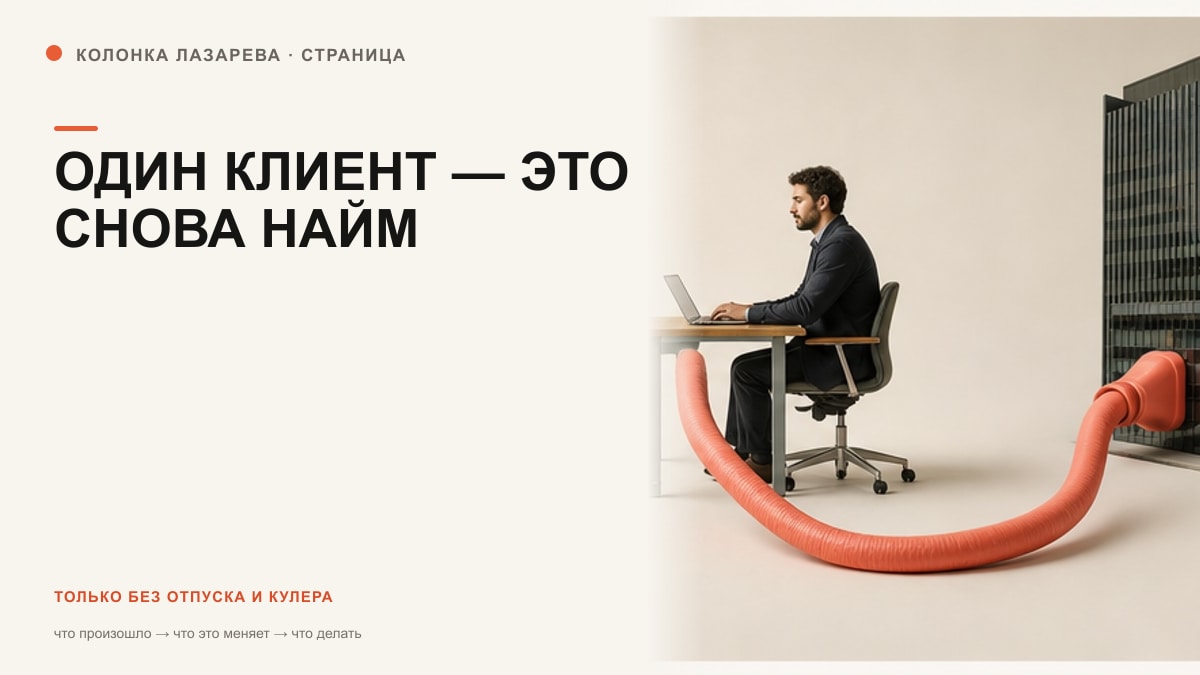 Самозанятый специалист работает только на одного крупного заказчика