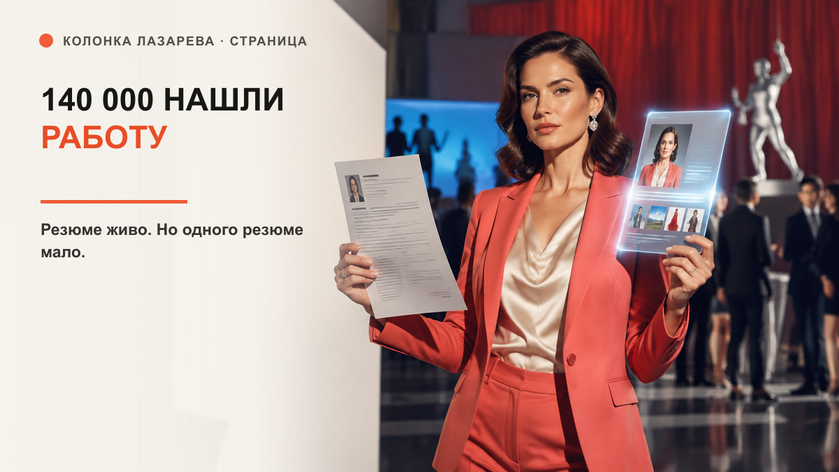 Обложка статьи «140 тысяч человек нашли работу через ярмарку. Резюме живо, но одного резюме уже мало»