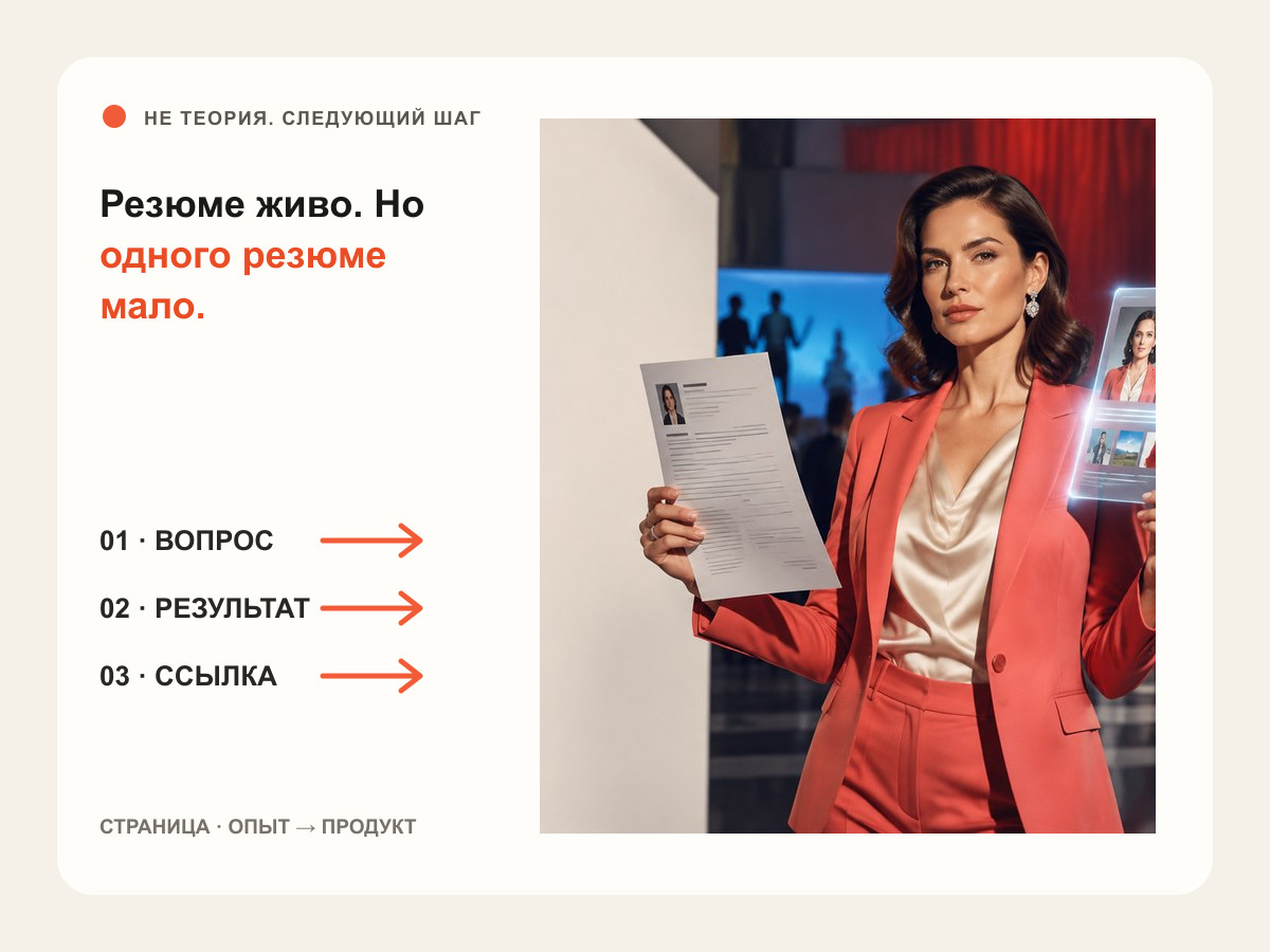 Редакционная сцена к статье «140 тысяч человек нашли работу через ярмарку. Резюме живо, но одного резюме уже мало»